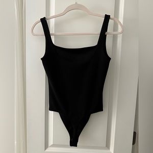 Express Square Neck Thong Bodysuit